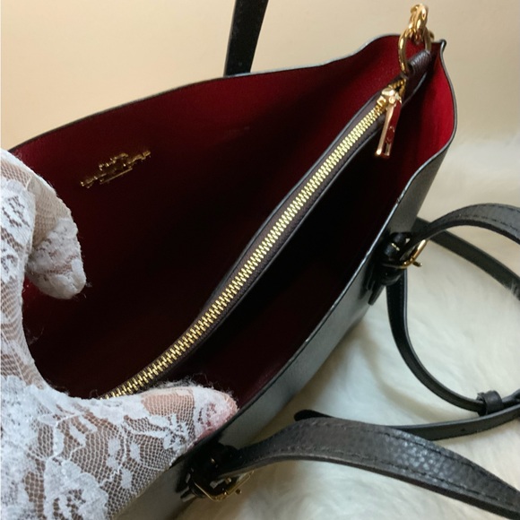 Coach MollieTote/Crossbody bag.(NWOT) Black - Picture 5 of 14